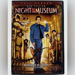 Night at the Museum on DVD.